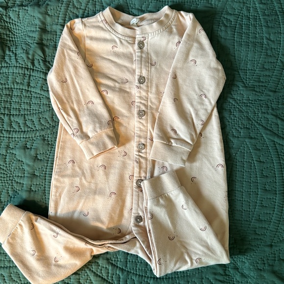 Quincy Mae Rainbow Fleece Jumpsuit - Picture 4 of 8